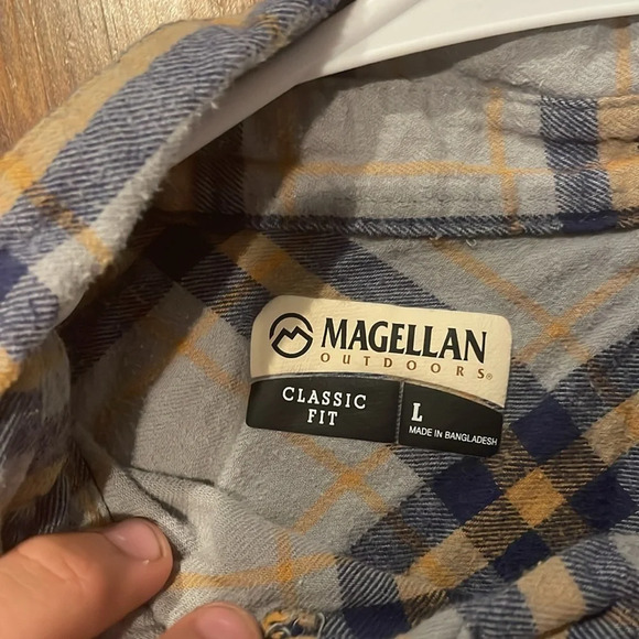 Magellan Outdoors flannel Button Down - Picture 3 of 3